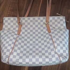 AUTHENTIC Louis Vuitton TOTALLY MM Demier Azur